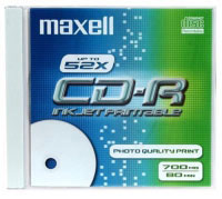 Maxell CD-R Printable 10 Pack (400989)